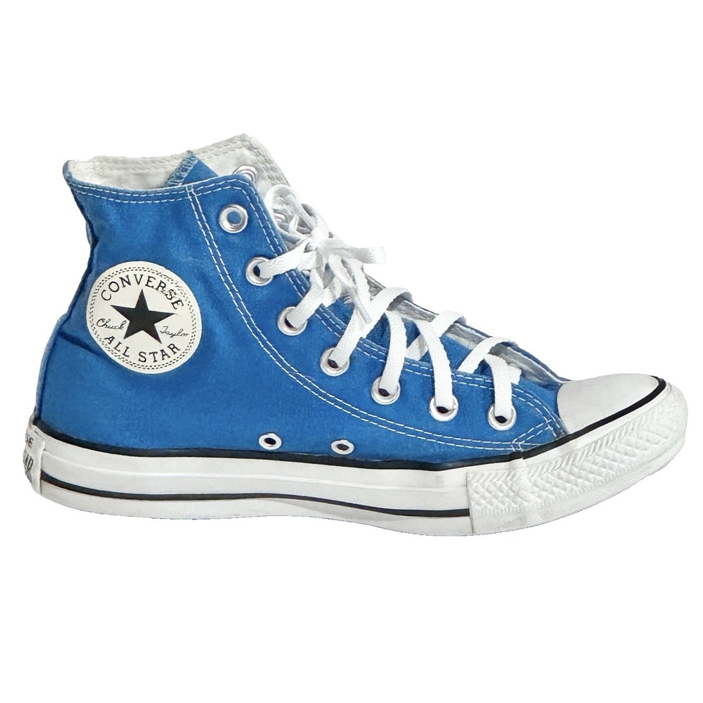 Converse Chuck Taylor All Star Men 5 Women 7 Cyan Blue High Top Sneakers Shoes
